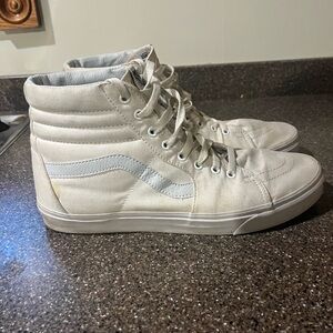 Vans Off-White High-Top Sneakers